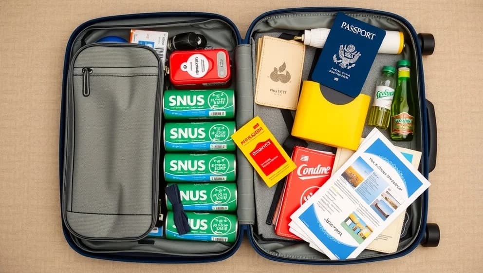 Hur mycket snus får man ta med sig utomlands