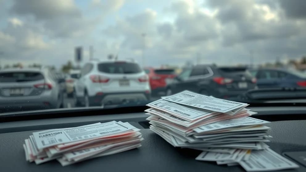 Kan man få flera parkeringsböter samma dag