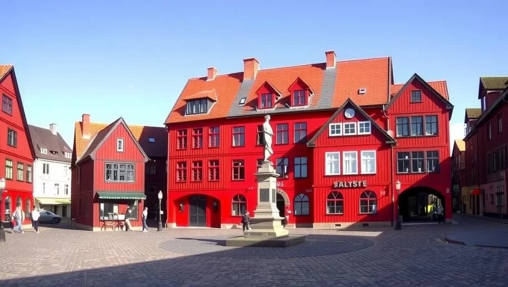 Selma Lagerlöfs torg i Värmland